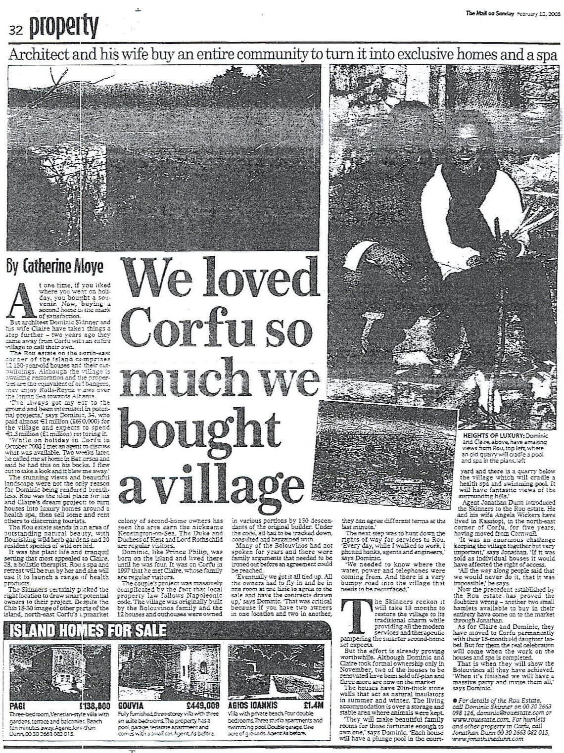01 2005_ROU ESTATE_mail on sunday 1402 2005
